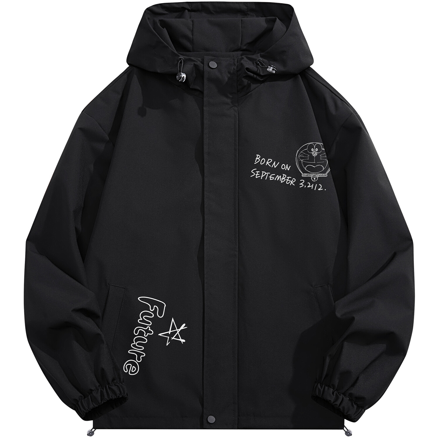 Куртка унисекс Doraemon, Черный
Куртка унисекс Doraemon, Черный