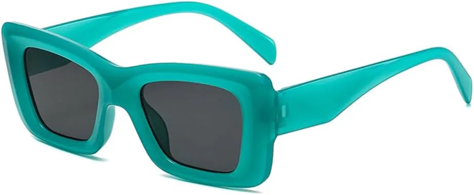 Винтажные квадратные солнцезащитные очки 2027 для женщин и мужчин, модные ретро-солнцезащитные очки для вождения, защита от УФ-излучения UV400 MTZJH, Cyan
Винтажные квадратные солнцезащитные очки 2027 для женщин и мужчин, модные ретро-солнцезащитные очки для вождения, защита от УФ-излучения UV400 MTZJH, Cyan