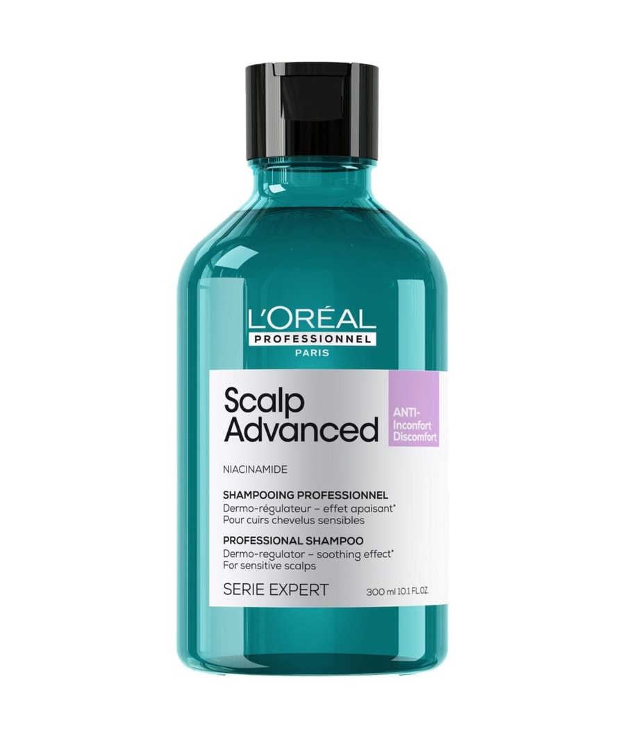 Шампунь для волос L'Oréal Professionnel Paris Serie Expert Scalp Advanced Anti-Discomfort Dermo-Regulator, 300 ml
Шампунь для волос L'Oréal Professionnel Paris Serie Expert Scalp Advanced Anti-Discomfort Dermo-Regulator, 300 ml