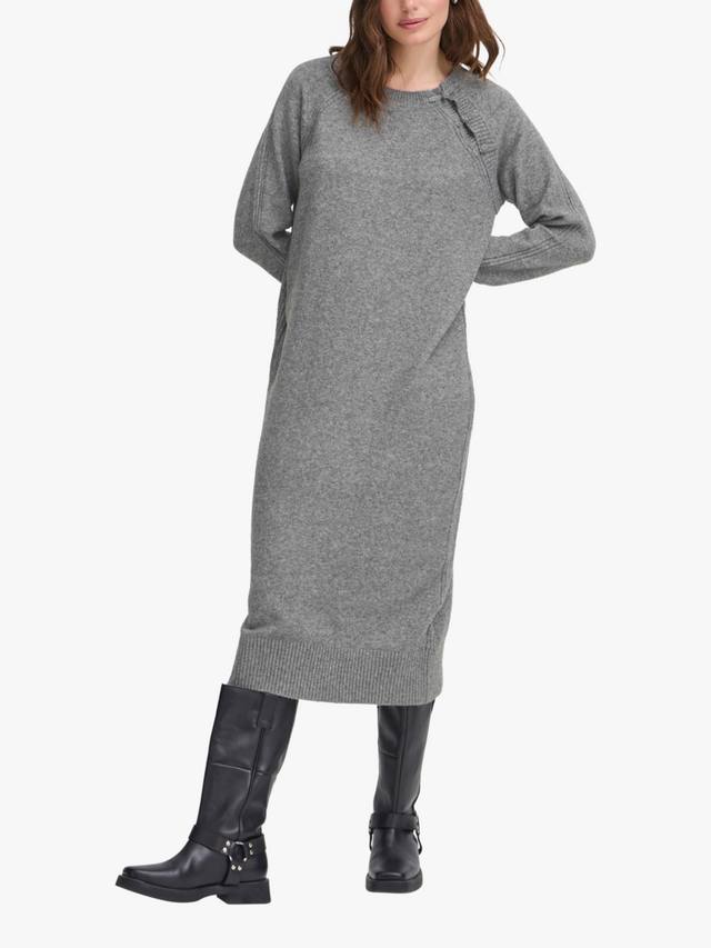 Платье-джемпер Dasila с деталями на плечах ICHI, Dark Grey Melange
Платье-джемпер Dasila с деталями на плечах ICHI, Dark Grey Melange