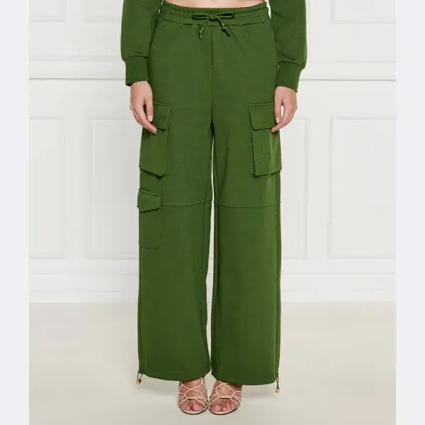 Спортивные брюки стандартного кроя Patrizia Pepe, зеленый
Спортивные брюки стандартного кроя Patrizia Pepe, зеленый