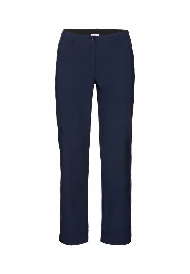 Брюки Bengaline с узким поясом Sheego, синий
Брюки Bengaline с узким поясом Sheego, синий