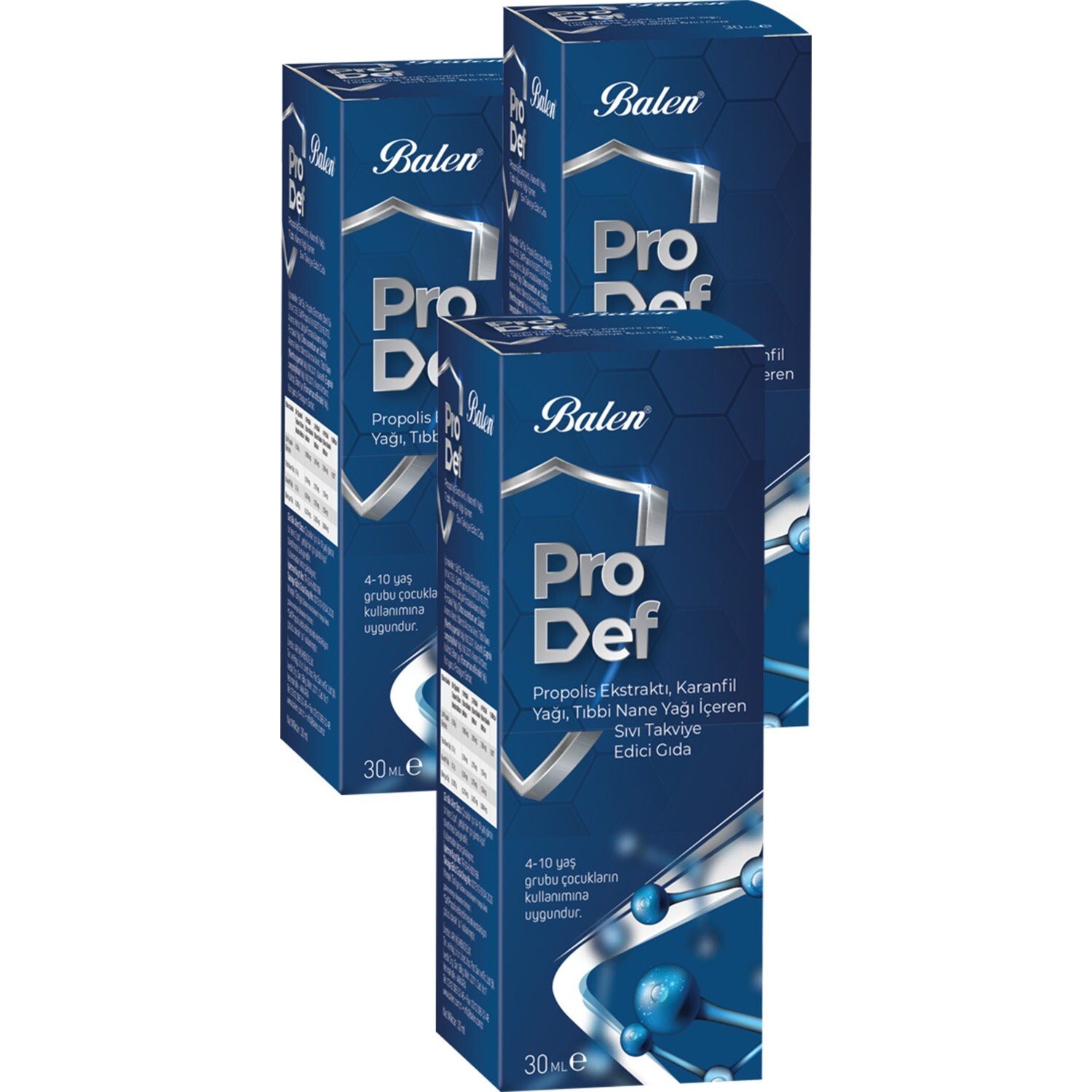 Спрей для горла с экстрактом прополиса Balen Pro Def Spray Supplement, 3 упаковки по 30 мл
Спрей для горла с экстрактом прополиса Balen Pro Def Spray Supplement, 3 упаковки по 30 мл