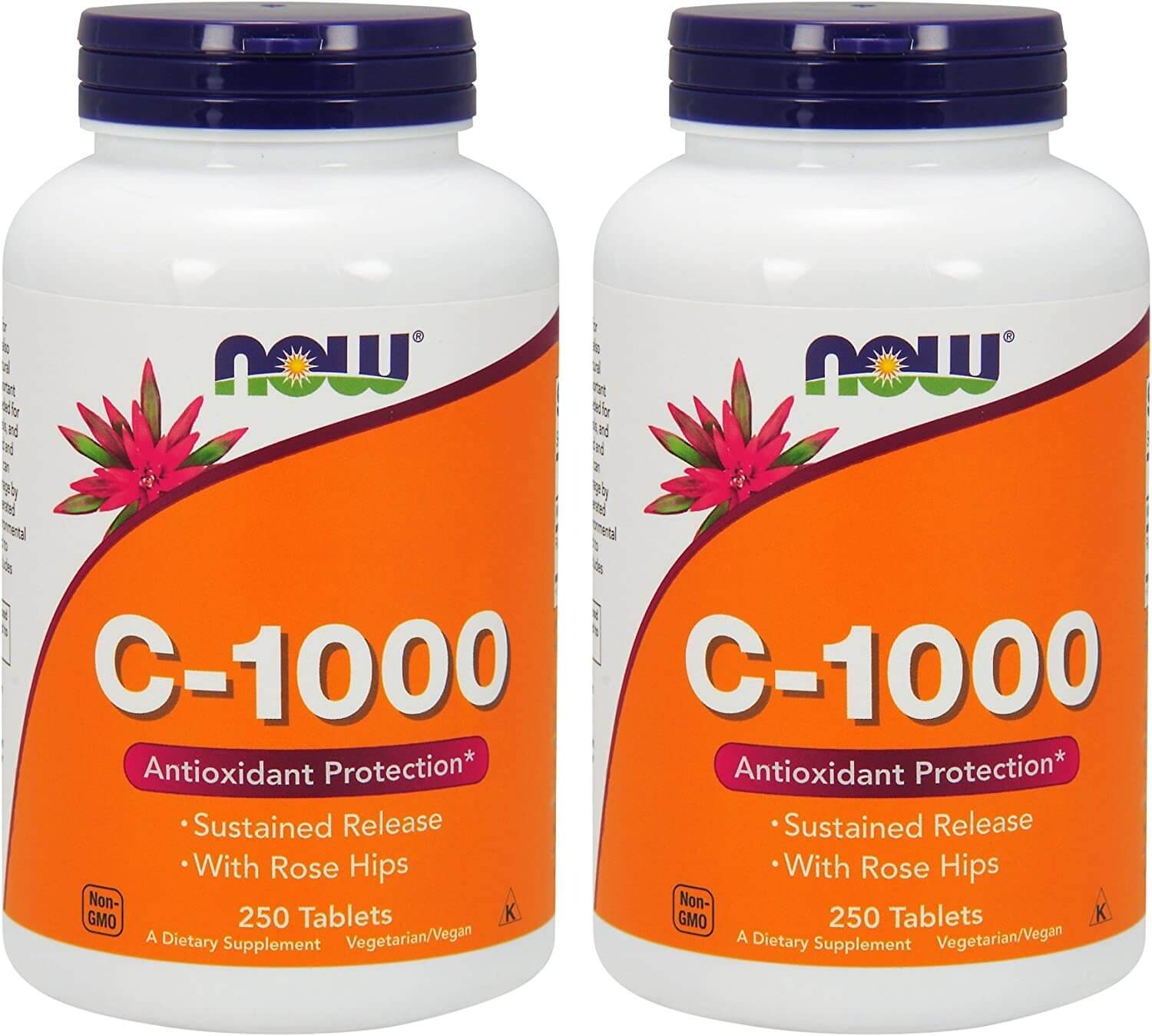 Витамин С Now Foods 1000 мг, 250 таблеток, 2 упаковки
Витамин С Now Foods 1000 мг, 250 таблеток, 2 упаковки