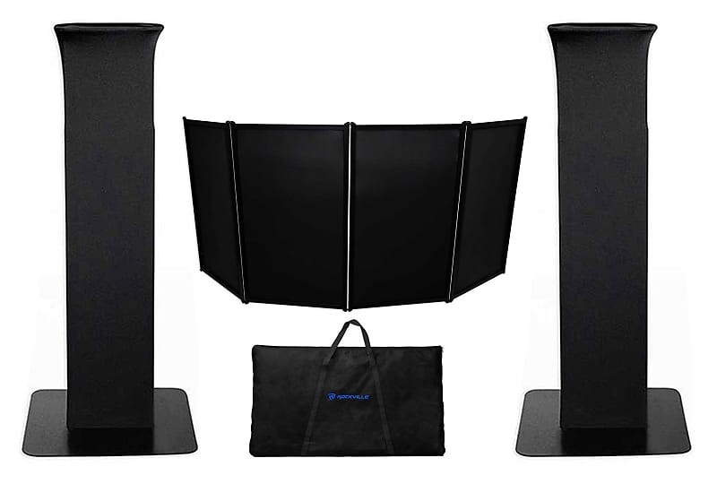 (2) Rockville RTP32B Totem Moving Head Light Stands + Black + White Scrims + Facade (2) RTP32B+RFAAB
(2) Rockville RTP32B Totem Moving Head Light Stands + Black + White Scrims + Facade (2) RTP32B+RFAAB