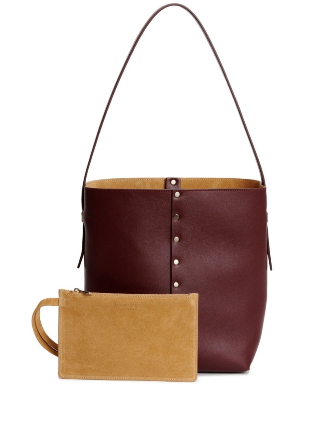 Сумка-ведро, украшенная заклепками Fabiana Filippi, красный
Сумка-ведро, украшенная заклепками Fabiana Filippi, красный