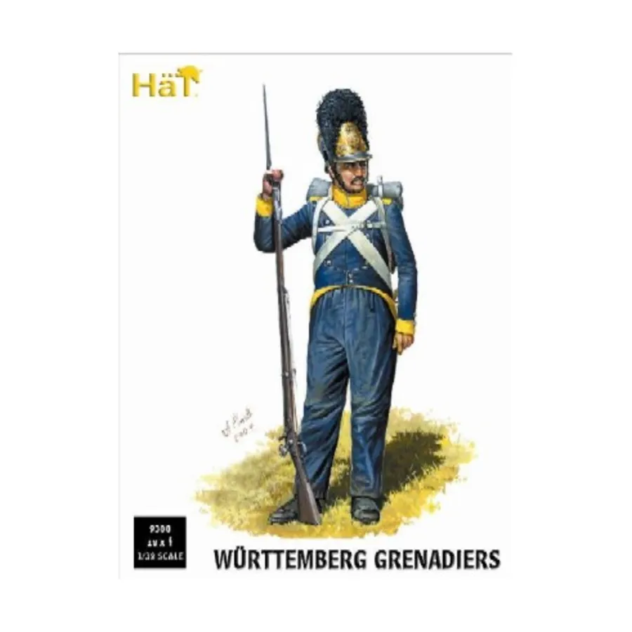 Вюртембергские гренадеры, Historical Plastic Military Figures - Napoleonic (1:32) (Hat Industries)
Вюртембергские гренадеры, Historical Plastic Military Figures - Napoleonic (1:32) (Hat Industries)