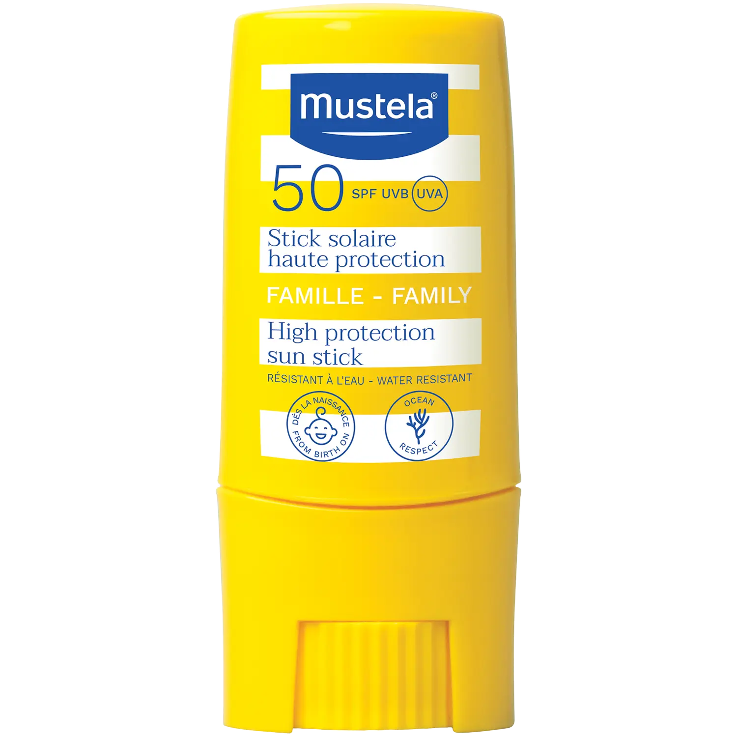 Mustela Крем-стик защитный с фильтром SPF50 для детей, 9 мл
Mustela Крем-стик защитный с фильтром SPF50 для детей, 9 мл