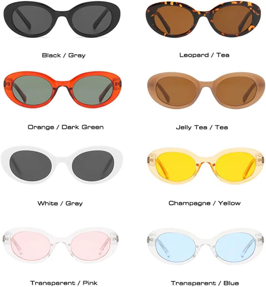 Солнцезащитные очки UV400 - маленькие овальные, конфетные цвета, "кошачий глаз", для женщин и мужчин, для бега и занятий спортом на открытом воздухе UYPTK, White Gray
Солнцезащитные очки UV400 - маленькие овальные, конфетные цвета, "кошачий глаз", для женщин и мужчин, для бега и занятий спортом на открытом воздухе UYPTK, White Gray
