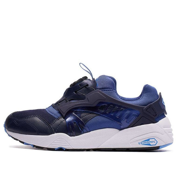 Кроссовки disc blaze 'navy white' Puma, синий 
Кроссовки disc blaze 'navy white' Puma, синий