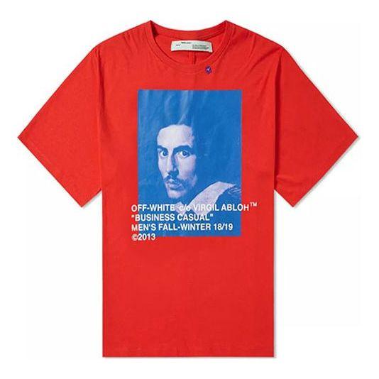 Футболка red printing short sleeve loose fit Off-White, красный
Футболка red printing short sleeve loose fit Off-White, красный