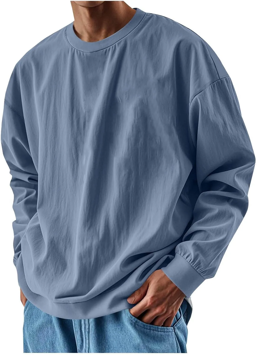 Футболка Cambkatl для мужчин, свободная, с длинным рукавом
Футболка Cambkatl для мужчин, свободная, с длинным рукавом