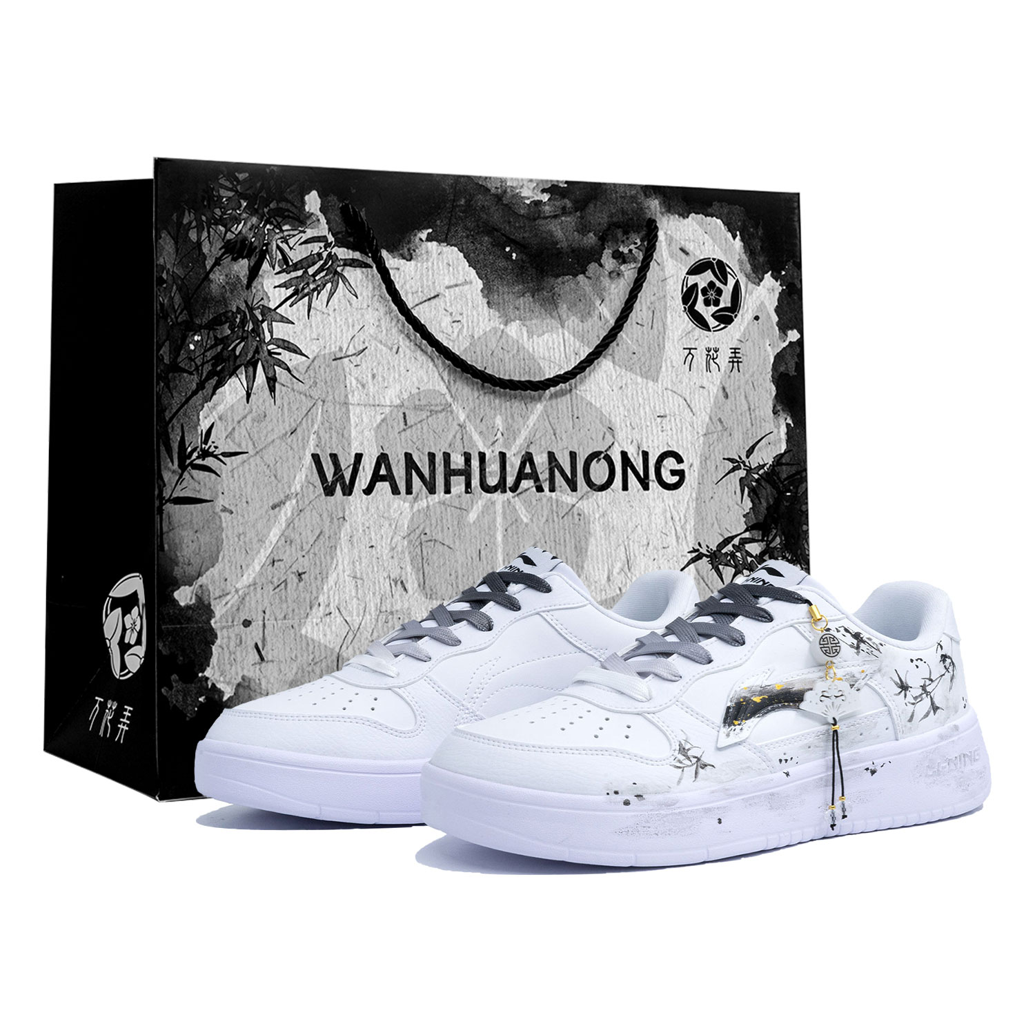 LINING Кроссовки для скейтборда Pontoon Boats, нескользящие, износостойкие, низкие, мужские, черно-белые
LINING Кроссовки для скейтборда Pontoon Boats, нескользящие, износостойкие, низкие, мужские, черно-белые