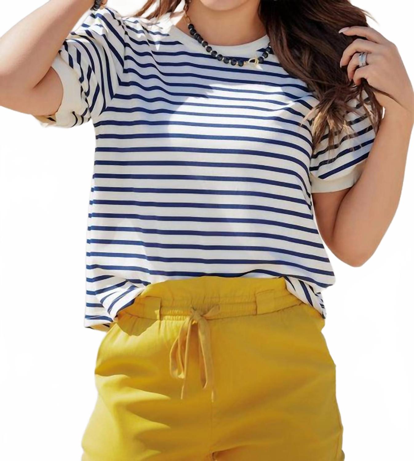 Топ с пышными рукавами в полоску в темно-синем цвете Jodifl
Топ с пышными рукавами в полоску в темно-синем цвете Jodifl