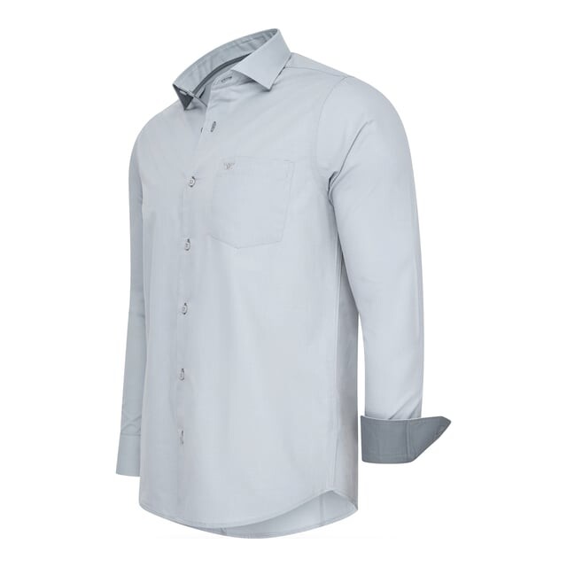 Рубашка однотонная серая Cappuccino Italia, серый
Рубашка однотонная серая Cappuccino Italia, серый