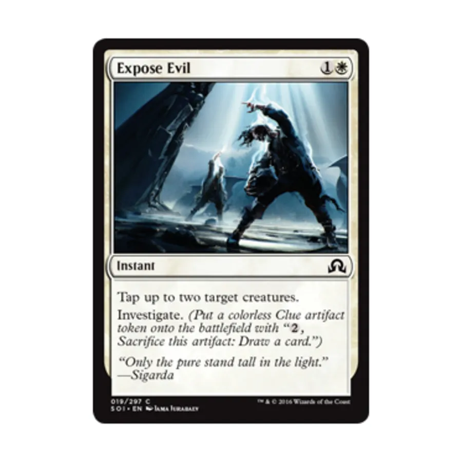 CCG Разоблачение зла (С) (фольга), MTG - Shadows Over Innistrad
CCG Разоблачение зла (С) (фольга), MTG - Shadows Over Innistrad