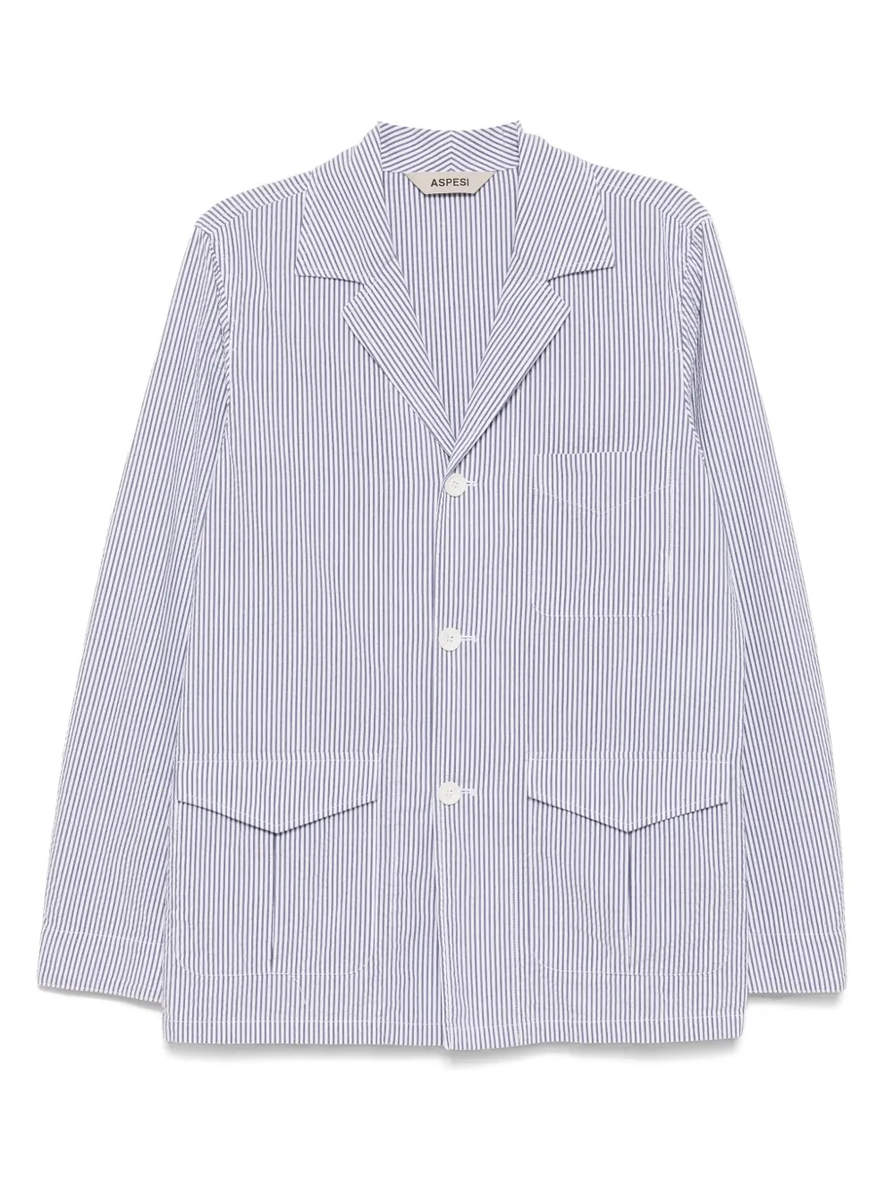 Однобортный пиджак в полоску ASPESI
Однобортный пиджак в полоску ASPESI