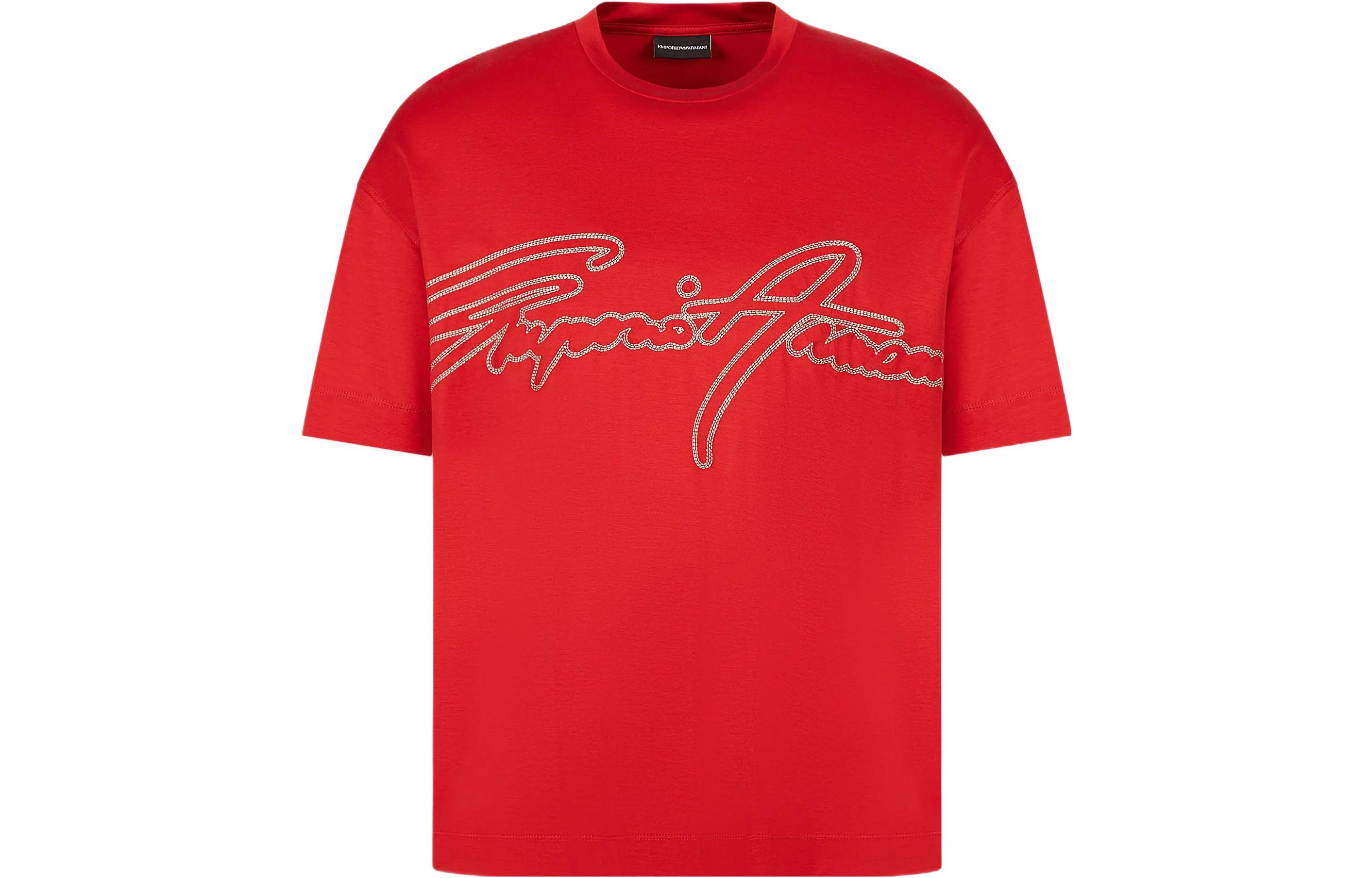 EMPORIO ARMANI Футболка мужская красная
EMPORIO ARMANI Футболка мужская красная