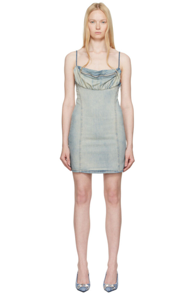Синее мини-платье из денима De-Ellit-S Diesel
Синее мини-платье из денима De-Ellit-S Diesel
