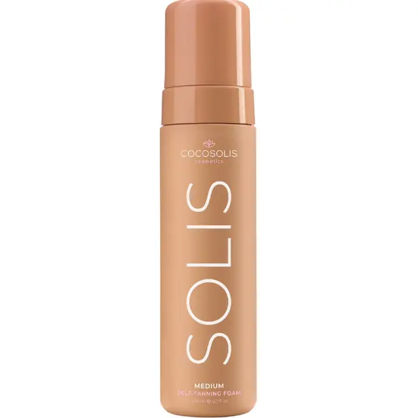 Натуральная пена для автозагара, светло-коричневая, 200 мл Cocosolis Solis medium
Натуральная пена для автозагара, светло-коричневая, 200 мл Cocosolis Solis medium