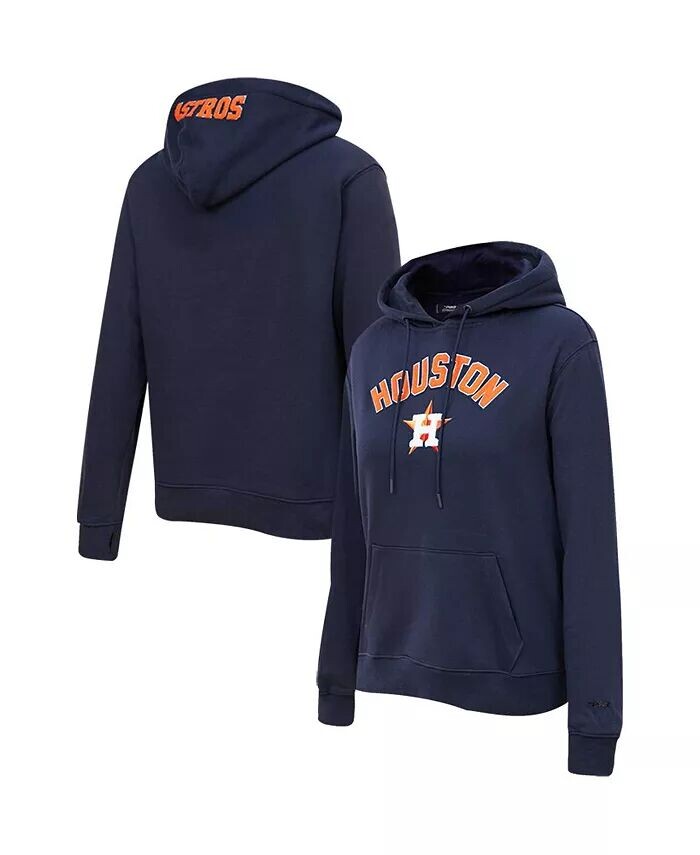 Женский классический флисовый пуловер с капюшоном Houston Astros темно-синего цвета Pro Standard
Женский классический флисовый пуловер с капюшоном Houston Astros темно-синего цвета Pro Standard