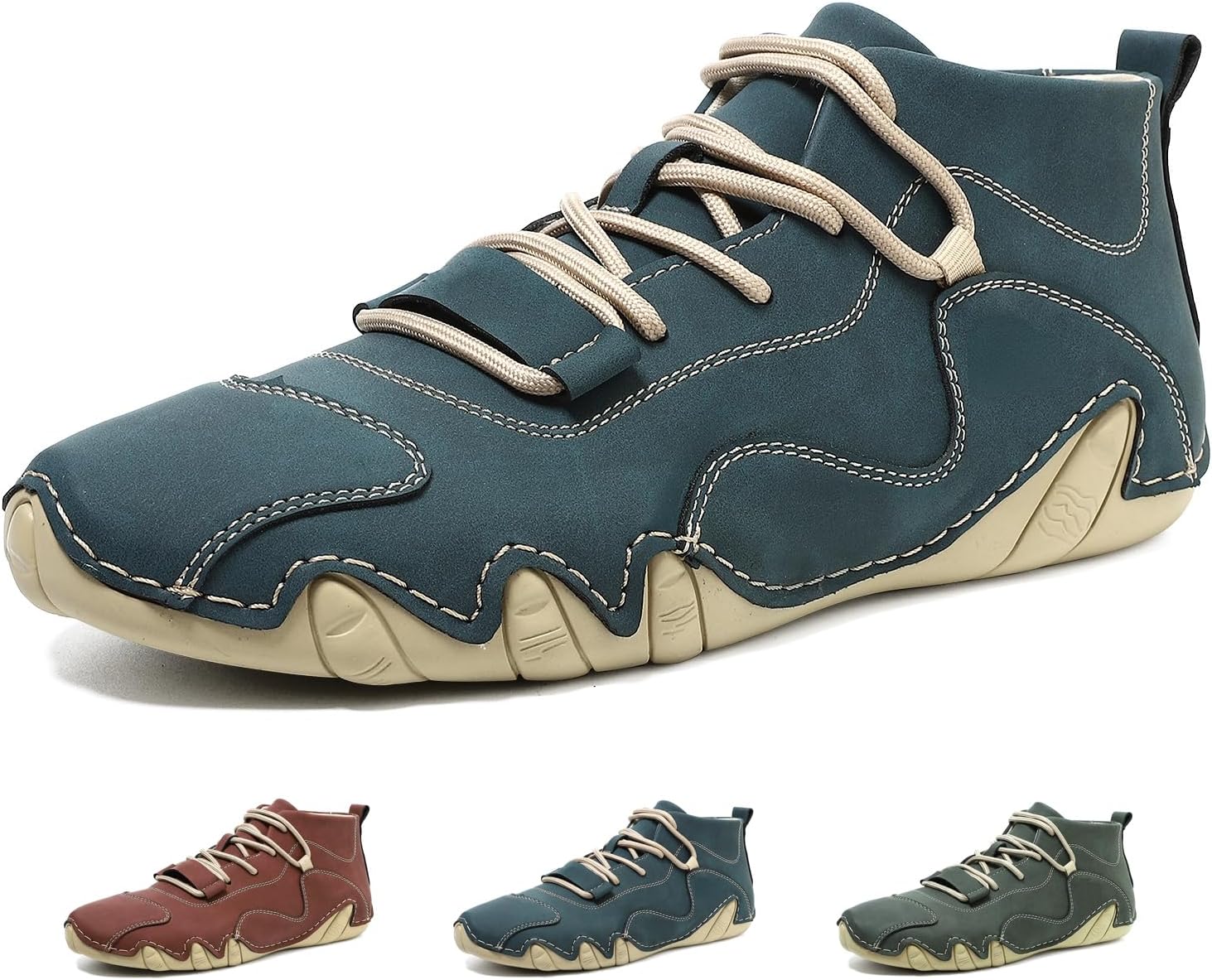 Мужские замшевые ботинки чукка до щиколотки для походов, кемпинга и вождения, на все сезоны, модные, с ручной строчкой, с круглым носком, на шнуровке, высокие кроссовки, удобная обувь для улицы, повседневная обувь и для бега Glbdu, синий
Мужские замшевые ботинки чукка до щиколотки для походов, кемпинга и вождения, на все сезоны, модные, с ручной строчкой, с круглым носком, на шнуровке, высокие кроссовки, удобная обувь для улицы, повседневная обувь и для бега Glbdu, синий