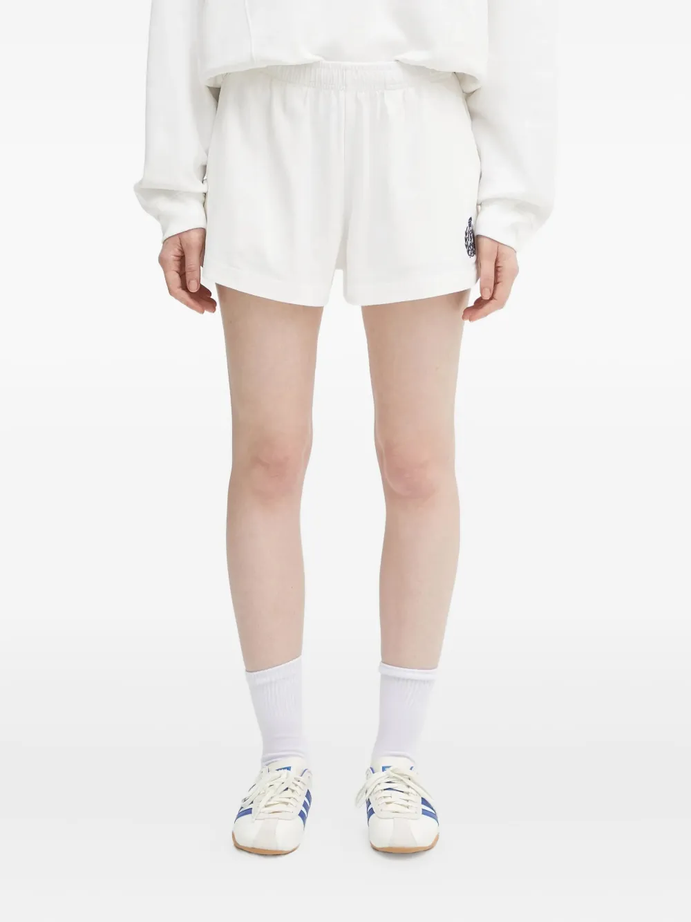 Шорты с вышитым логотипом Sporty & Rich, белый
Шорты с вышитым логотипом Sporty & Rich, белый