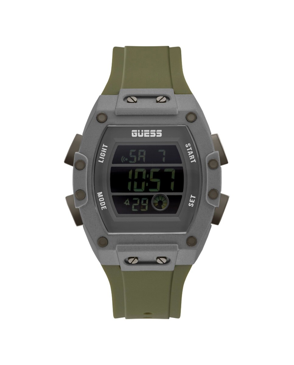 Мужские часы Phoenix GW0340G3 из силикона и зеленого ремешка Guess, зеленый
Мужские часы Phoenix GW0340G3 из силикона и зеленого ремешка Guess, зеленый
