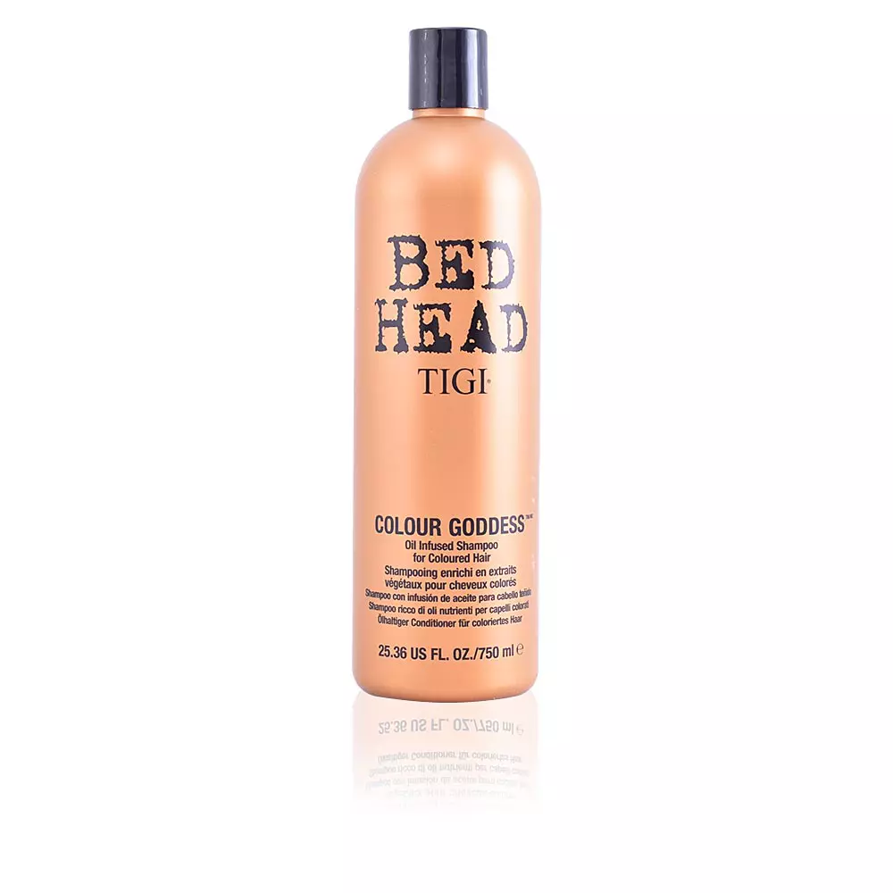 Шампунь Bed head colour goddess oil infused shampoing Tigi, 750 мл.
Шампунь Bed head colour goddess oil infused shampoing Tigi, 750 мл.