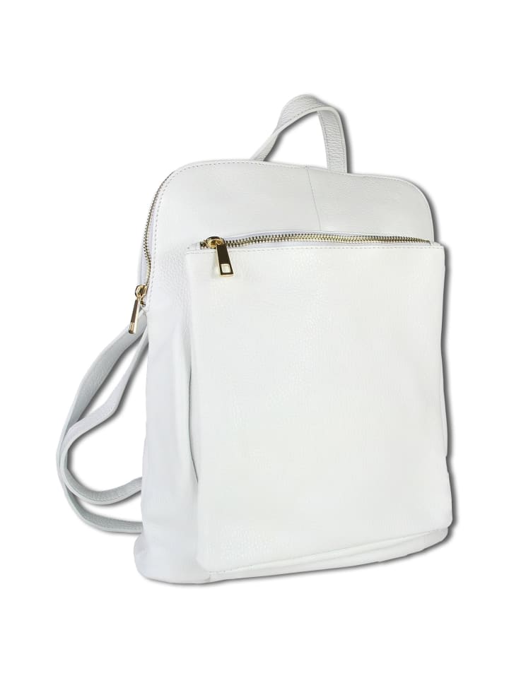 Рюкзак Toscanto Cityrucksack Leder weiß ca. 30cm
Рюкзак Toscanto Cityrucksack Leder weiß ca. 30cm