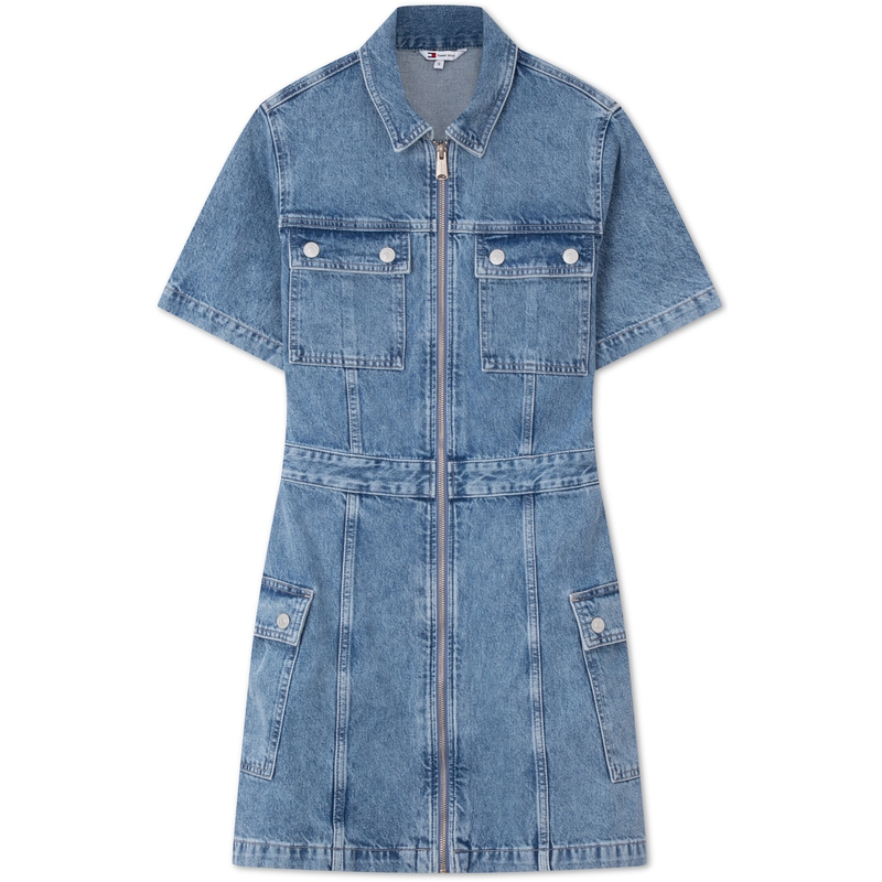 Tommy Hilfiger Женское платье с коротким рукавом denim blue
Tommy Hilfiger Женское платье с коротким рукавом denim blue