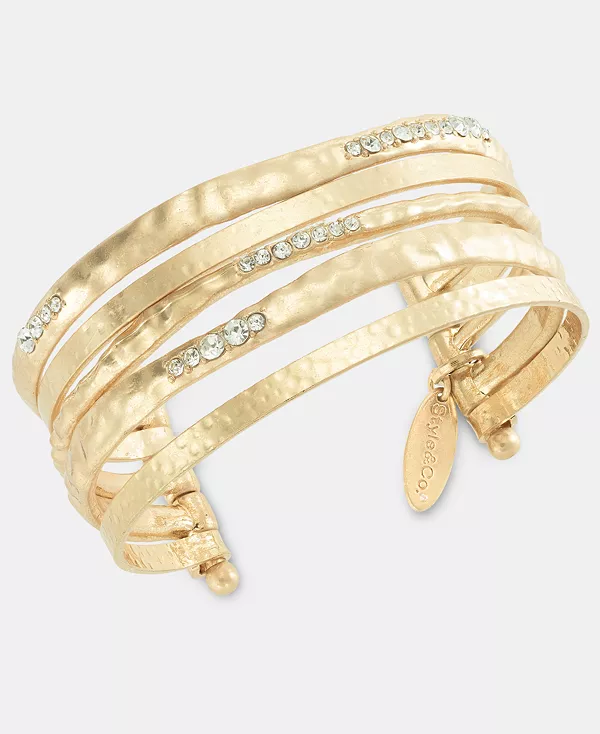 Многорядный браслет-манжета Pavé, эксклюзив Macy's Style & Co, crystal
Многорядный браслет-манжета Pavé, эксклюзив Macy's Style & Co, crystal