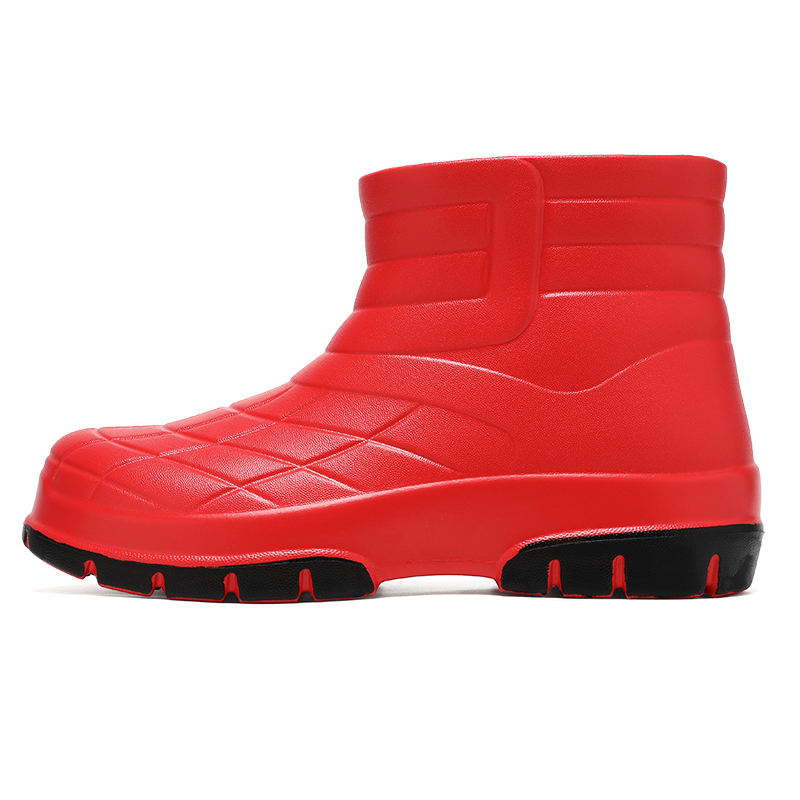 LONGYING Красные мужские резиновые сапоги, цвет Red
LONGYING Красные мужские резиновые сапоги, цвет Red