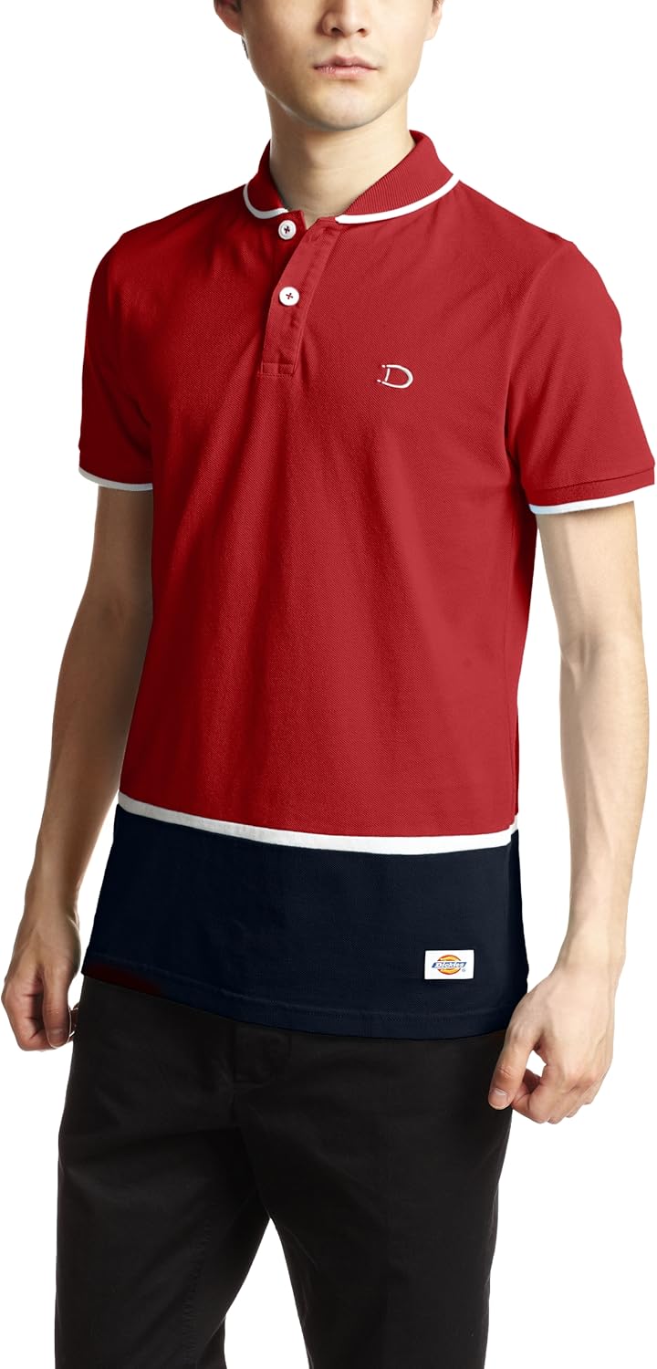 Мужская рубашка-поло Dickies с воротником из люфы, короткий/короткий, красный
Мужская рубашка-поло Dickies с воротником из люфы, короткий/короткий, красный