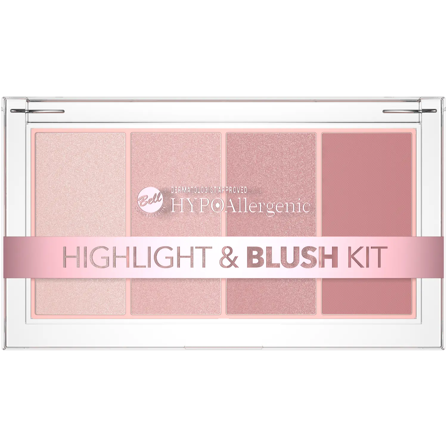 Bell HYPOAllergenic палетка хайлайтеров и румян 01, 20 г 
Bell HYPOAllergenic палетка хайлайтеров и румян 01, 20 г