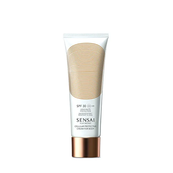 Антивозрастной солнцезащитный крем для тела Silky Bronze Cellular Performance Cream For Body Spf 30 Sensai, 150 ml
Антивозрастной солнцезащитный крем для тела Silky Bronze Cellular Performance Cream For Body Spf 30 Sensai, 150 ml