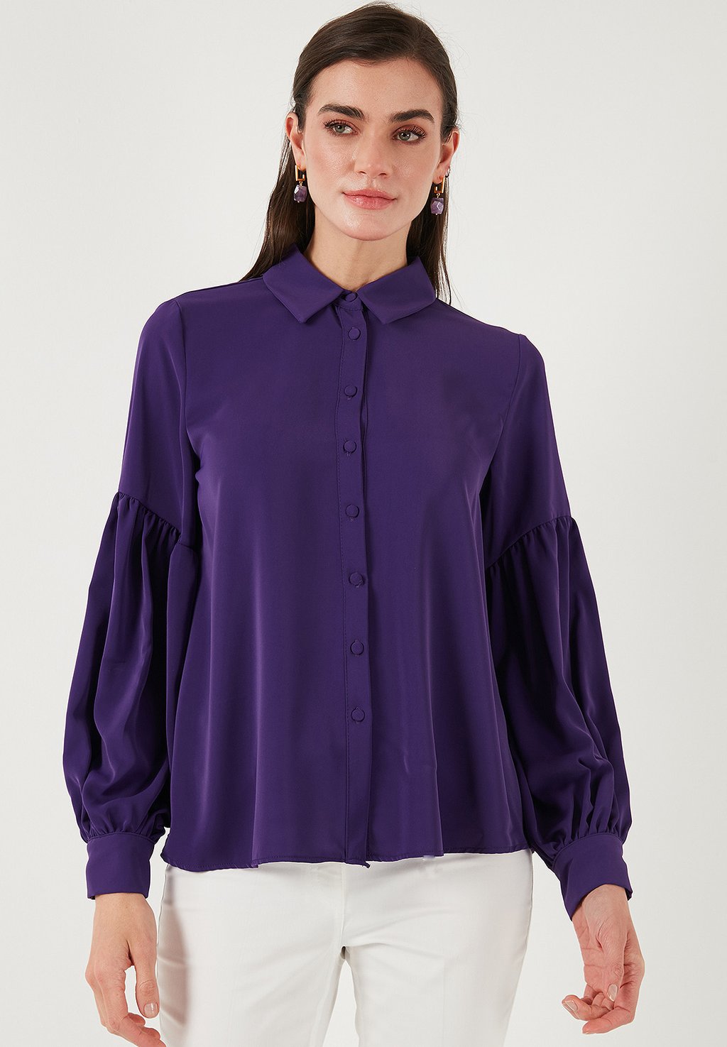 Блуза LELA, фиолетовый 
Блуза LELA, фиолетовый