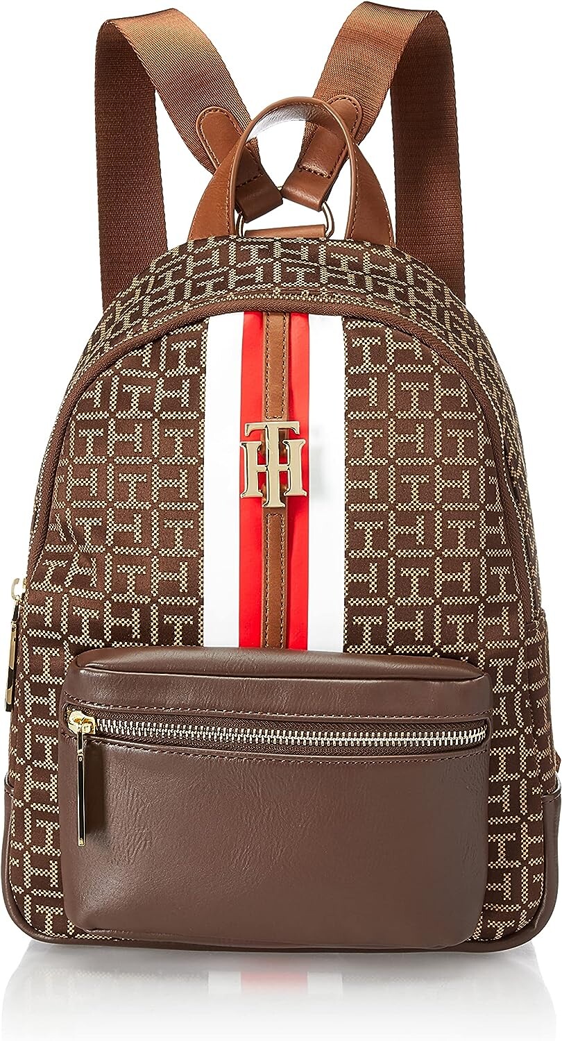 Рюкзак Tommy Hilfiger Jaden Plus Women's, коричневый/бежевый 
Рюкзак Tommy Hilfiger Jaden Plus Women's, коричневый/бежевый