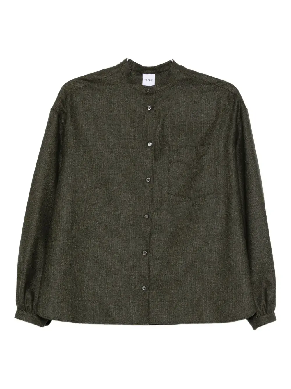 Рубашка с пуговицами на манжетах ASPESI, зеленый
Рубашка с пуговицами на манжетах ASPESI, зеленый