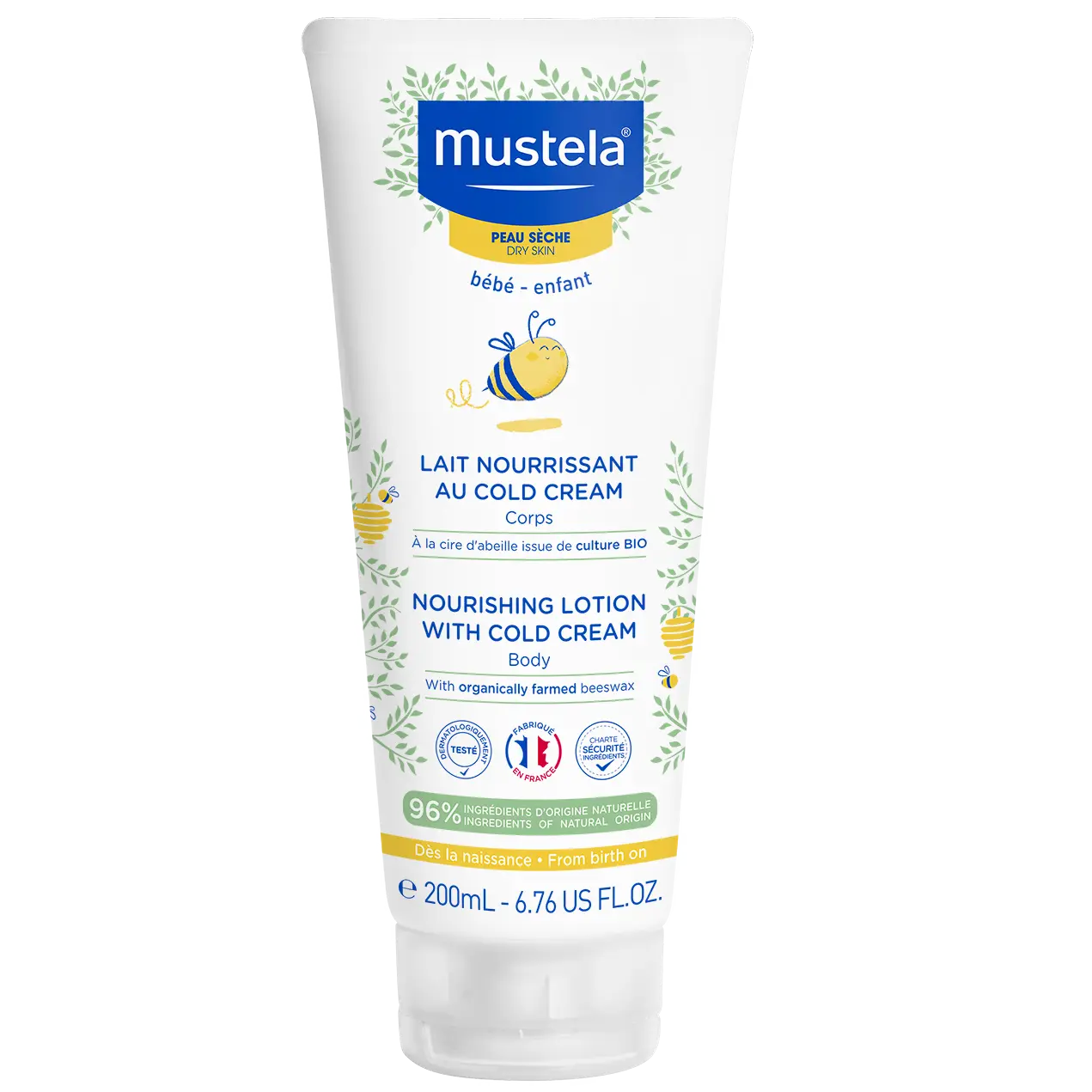 Mustela Cold Cream молочко для тела для детей, 200 мл
Mustela Cold Cream молочко для тела для детей, 200 мл
