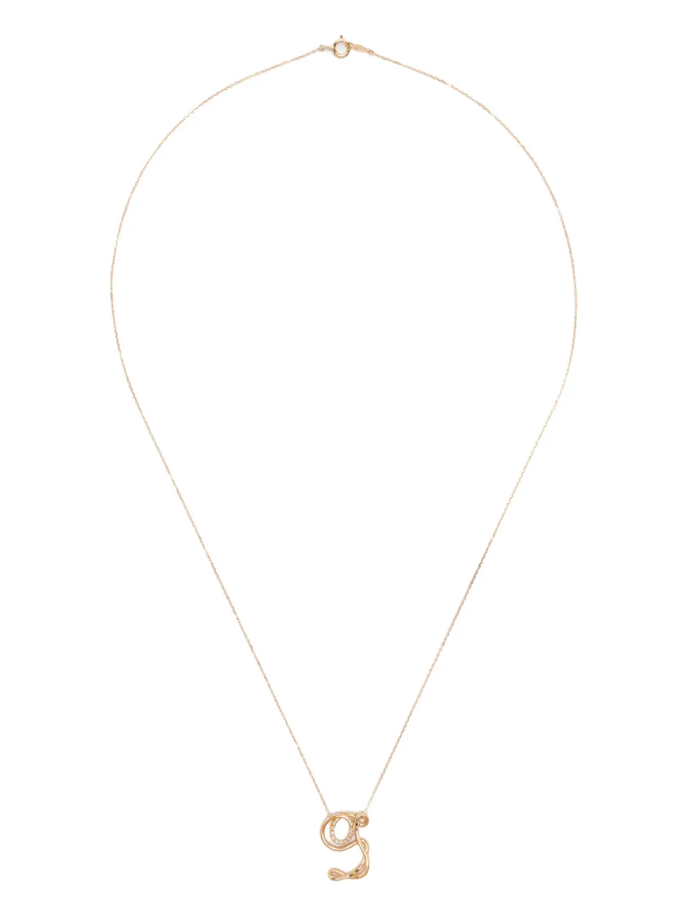 Бриллиантовое колье G из 18-каратного желтого золота Charlotte Chesnais, золотой
Бриллиантовое колье G из 18-каратного желтого золота Charlotte Chesnais, золотой