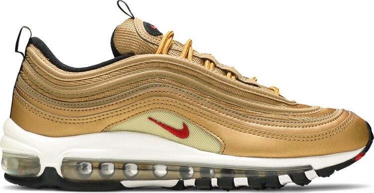 Кроссовки Nike Air Max 97 OG QS GS 'Metallic Gold', золотой
Кроссовки Nike Air Max 97 OG QS GS 'Metallic Gold', золотой