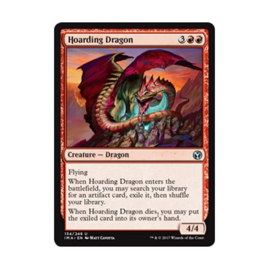 CCG Собирательный дракон (U), MTG - Iconic Masters
CCG Собирательный дракон (U), MTG - Iconic Masters