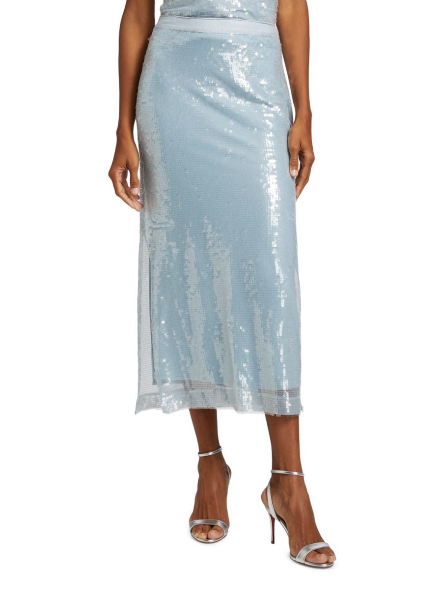 Юбка-миди с пайетками Annita Ramy Brook, цвет Dream Blue Sequin
Юбка-миди с пайетками Annita Ramy Brook, цвет Dream Blue Sequin