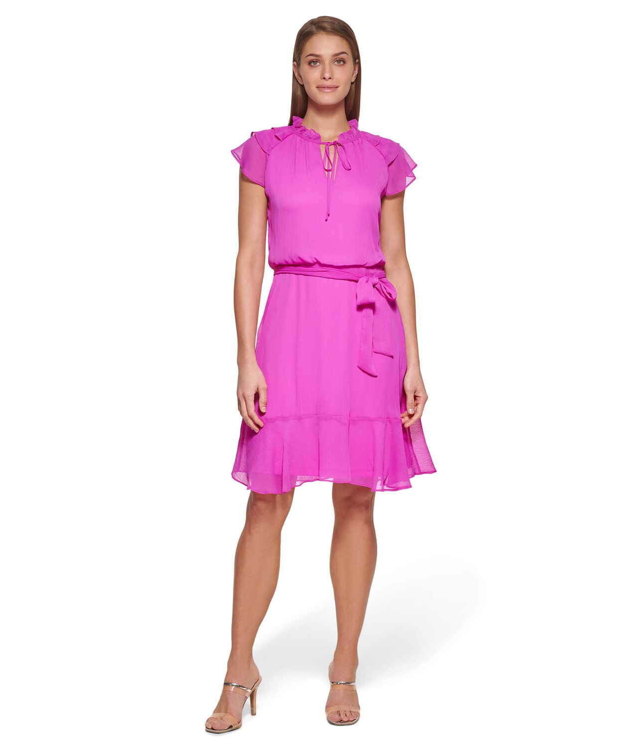 Платье DKNY, Triple Sleeve Tie Waist Dress
Платье DKNY, Triple Sleeve Tie Waist Dress