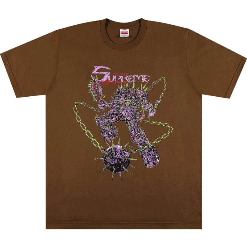 Футболка Supreme Spikes, коричневый
Футболка Supreme Spikes, коричневый