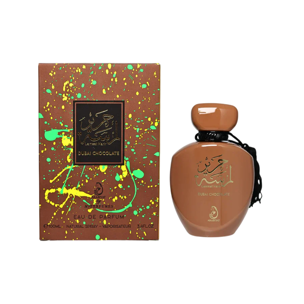 Парфюмерная вода Arabiyat Prestige Lamsat Harir Dubai Chocolate
Парфюмерная вода Arabiyat Prestige Lamsat Harir Dubai Chocolate