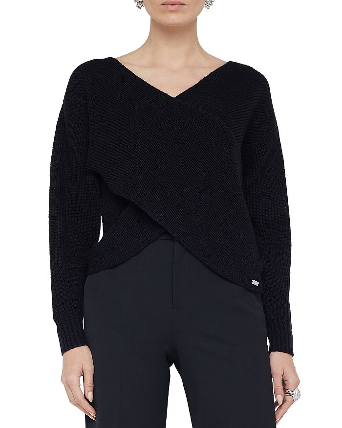 Свитер Antonella с V-образным вырезом L'AGENCE, черный
Свитер Antonella с V-образным вырезом L'AGENCE, черный