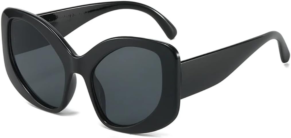 Модные солнцезащитные очки большого размера «кошачий глаз» для женщин и мужчин, защита от УФ-излучения UV400, ретро-матовый цвет, конфетный оттенок UATXTAU, Black Gray
Модные солнцезащитные очки большого размера «кошачий глаз» для женщин и мужчин, защита от УФ-излучения UV400, ретро-матовый цвет, конфетный оттенок UATXTAU, Black Gray