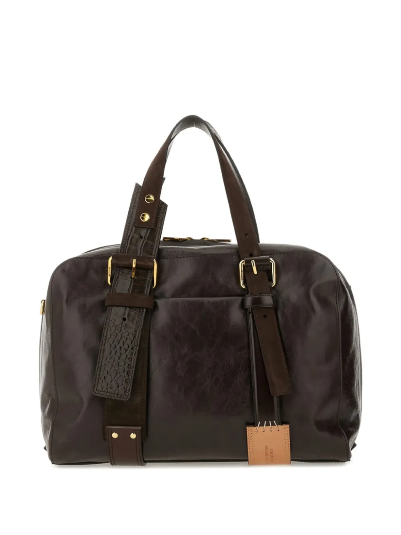 Сумка-шоппер с эффектом потертости Moschino, коричневый
Сумка-шоппер с эффектом потертости Moschino, коричневый